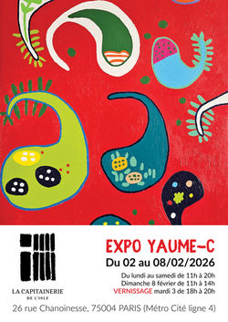 Affiche A4 expo La Capitainerie