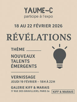 Affiche expo REVELATIONS