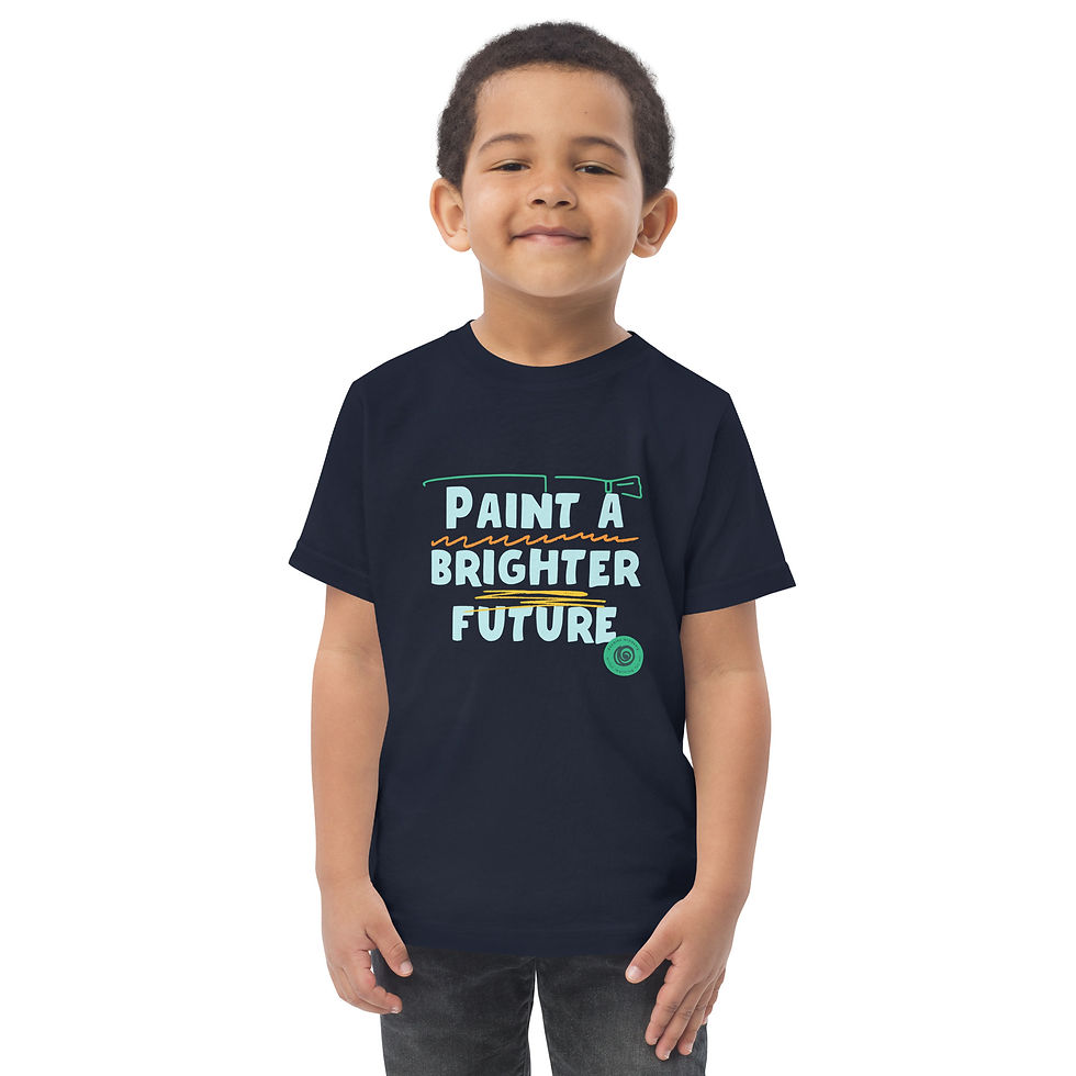Toddler Paint A Brighter Future Shirt