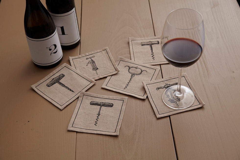 Corkscrew Napkins