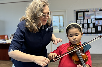Violin Class in Muar International School