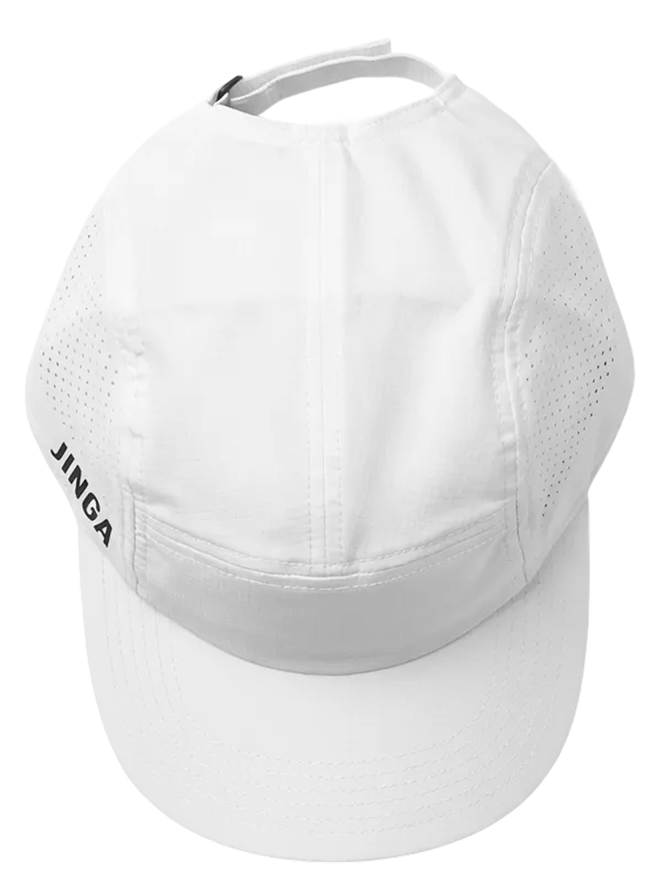 White custom design baseball cap with HNDA side branding