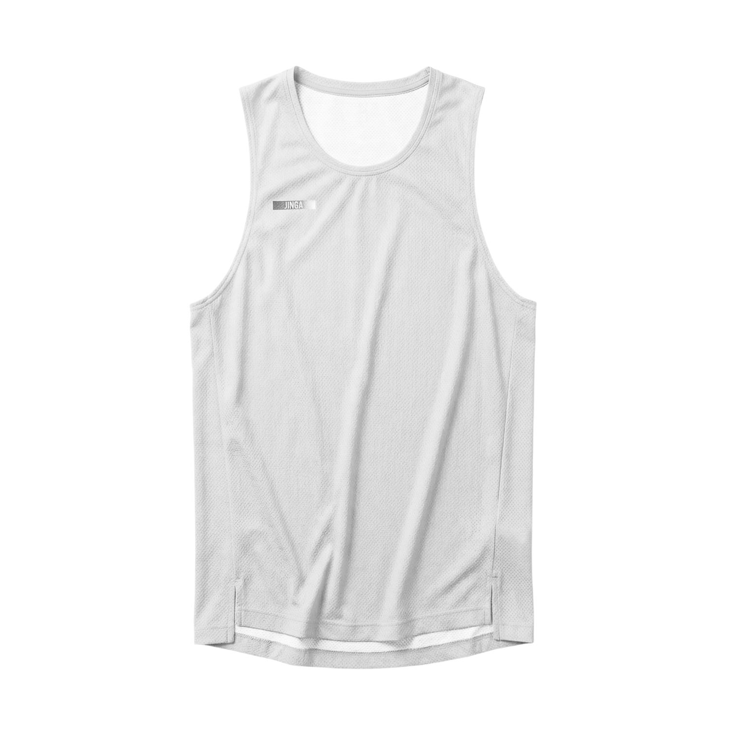 Custom design white athletic tank top