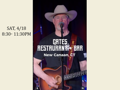 Rusty Gear at Gates, 4/18