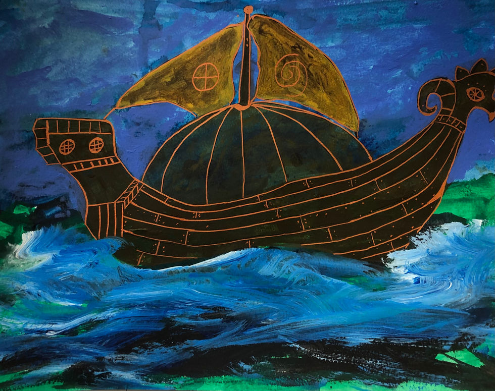Homage to a Viking