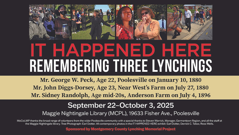 It Happened Here: Remembering Three Lynchings Exhibit