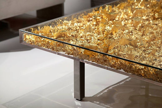Yves Klein Table D'or Gold