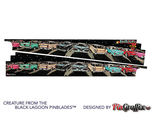 Creature from the Black Lagoon Pinball Inner Art PinBlades