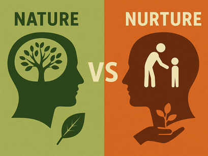 (Nature vs Nurture) , At end Conclusion and Why are you agree nature and nurture ?