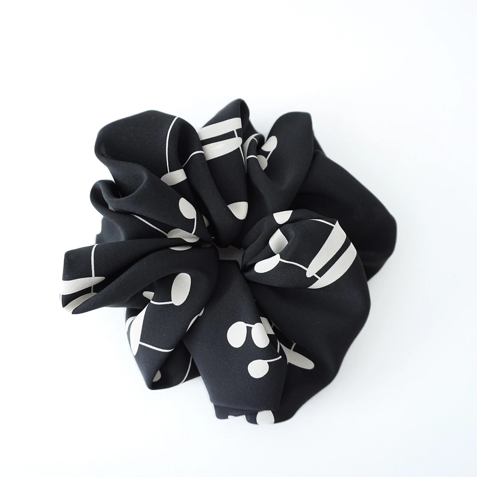 Thumbnail: Big Print Silk Scrunchies | 3 Prints
