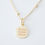 Thumbnail: Blessed Pendant Necklace | 2 Lengths | 18k GoldBlessed Pendant Necklace | 2 Leng