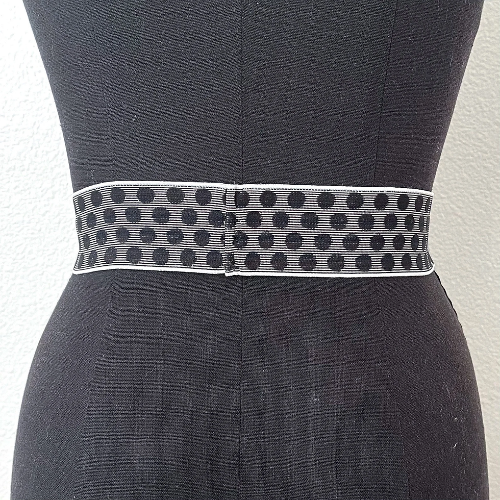 Thumbnail: Polka Dotted Elastic Belt