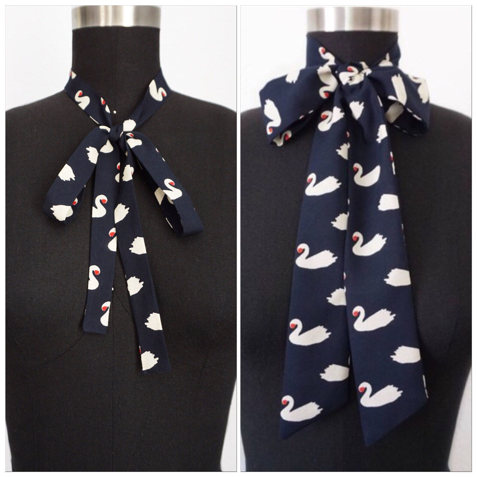 Swan Bow Scarves | 2 Styles