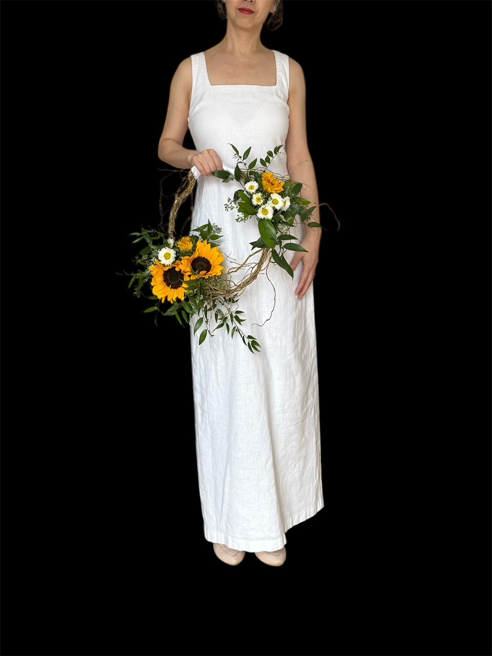 wreath bouquet(hoop)-hold 2