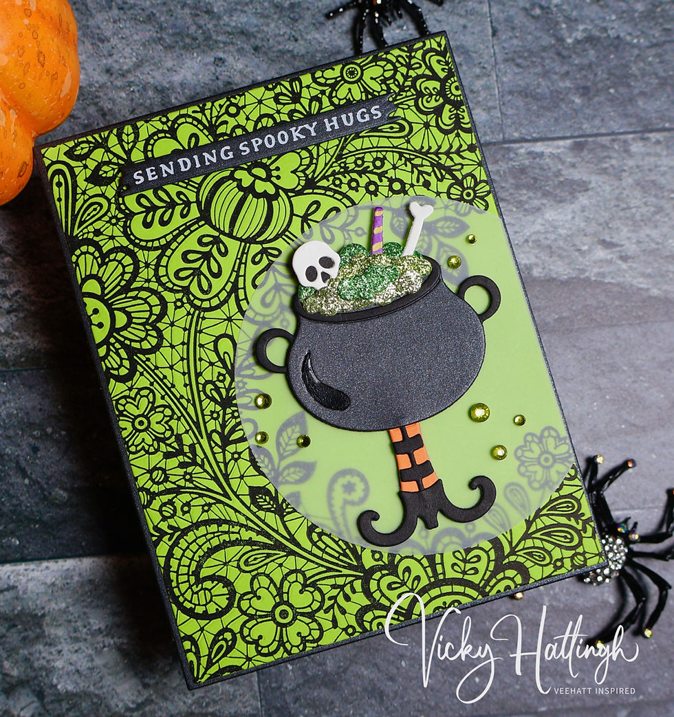 Day 12  |  Spellbinders 13 Days of Craftoween