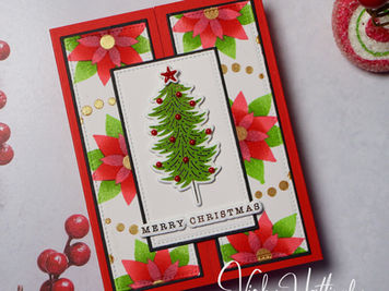 2025 Holiday Series #1 | Modern Poinsettia