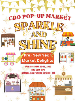 Cdo Pop-Up Market:Sparkle and Shine