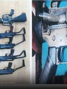 NPA Capability Crippled As 4ID Troops Unearth 8 Firearms in Agusan del Norte