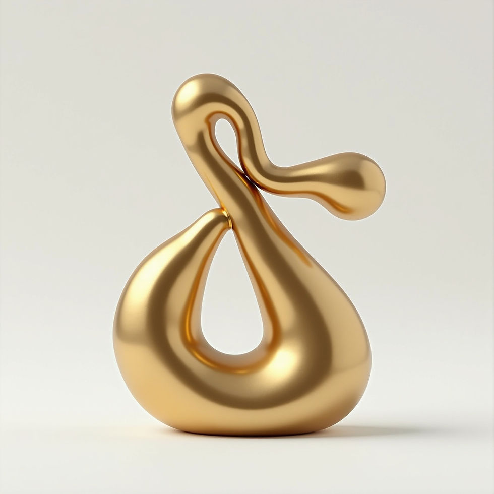 Sculpture Esprit Doré