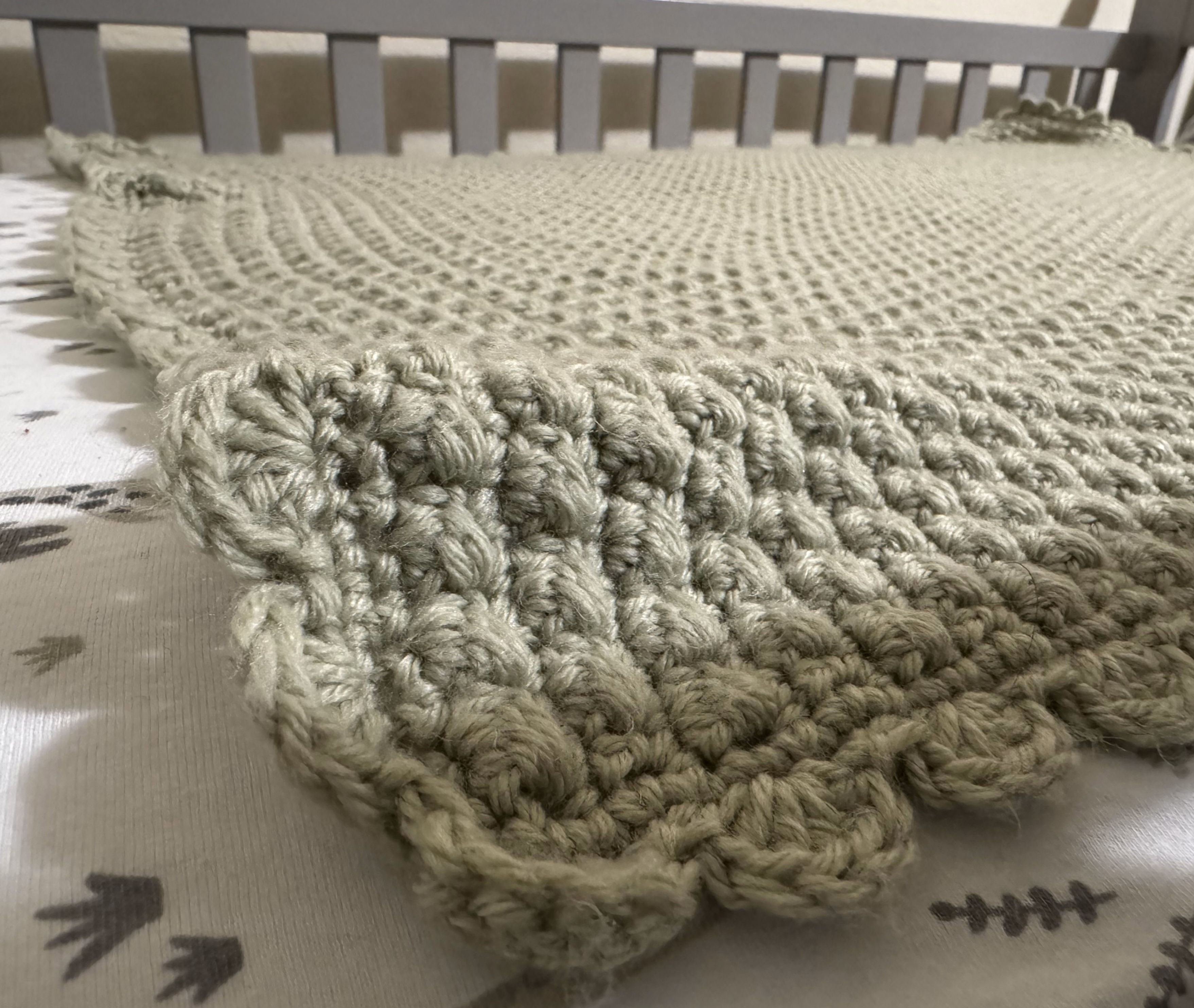 Lightweight Crochet Baby Blanket