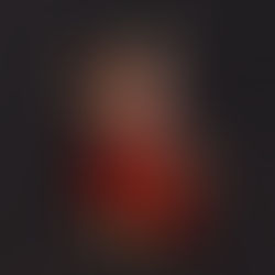 Brosche in rotem Emaille Look  4cm