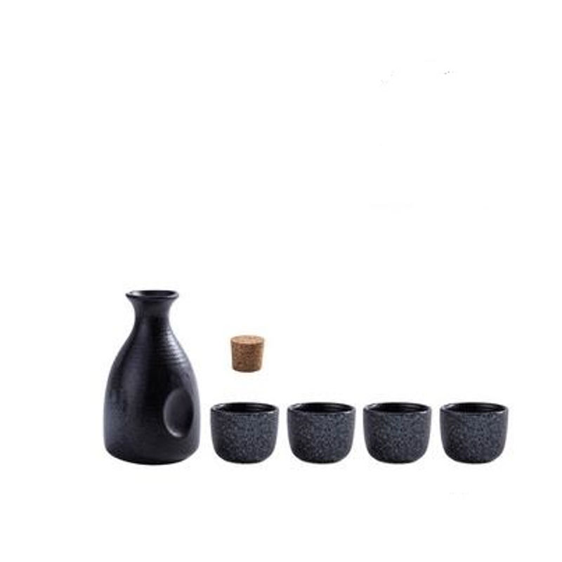 Miniatura: Conjunto Decorativo em Cerâmica Preto & Dourado