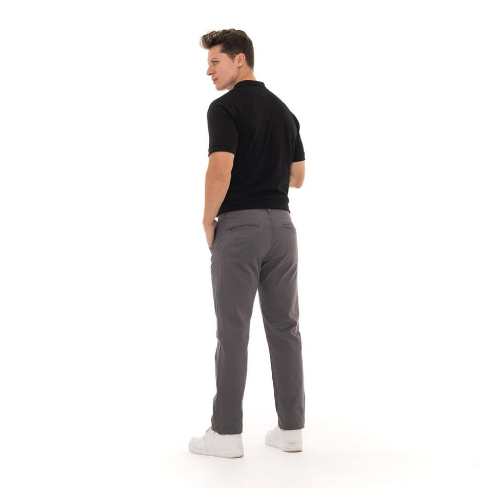 Miniatura: Calça Masculina Sarja Slim