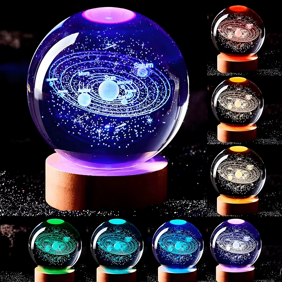 Thumbnail: Luminária Cristal Planeta LED