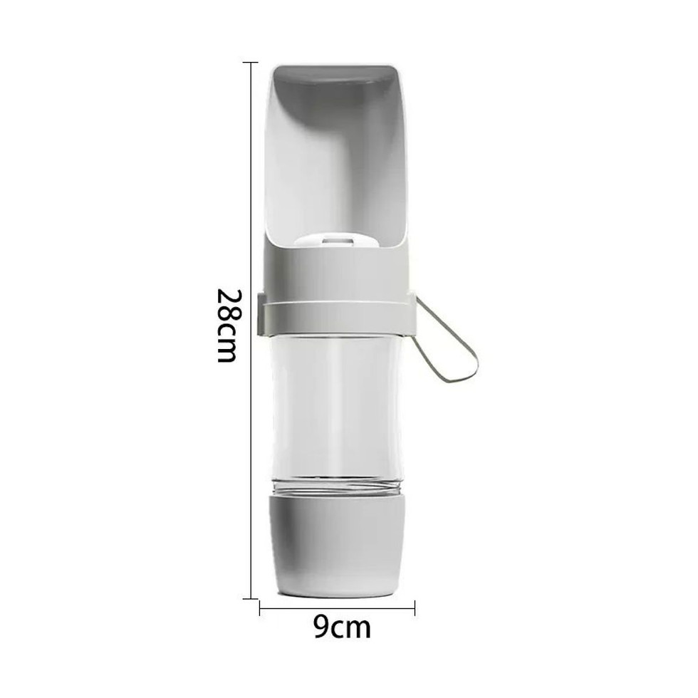 Miniatura: Garrafa Portátil 2 em 1 para Pets