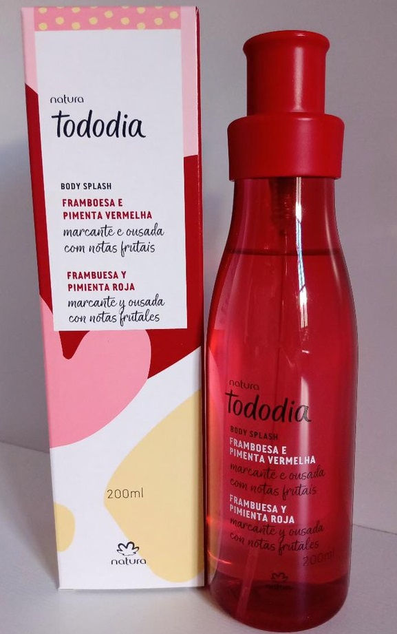 Miniatura: Body Splash Framboesa e Pimenta Vermelha Todo Dia