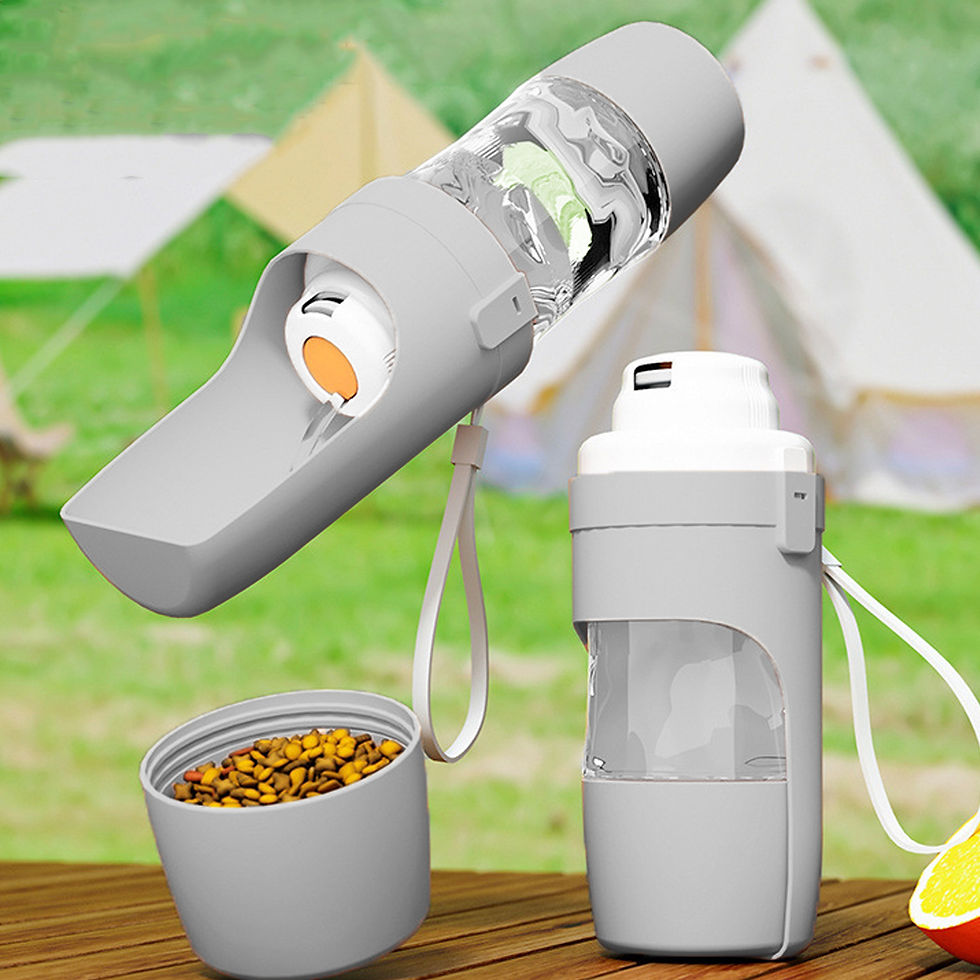 Miniatura: Garrafa Portátil 2 em 1 para Pets