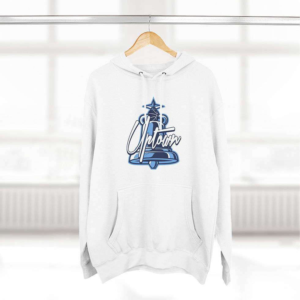 Thumbnail: Vintage Uptown Graphic Hoodie — Retro Car Script Design
