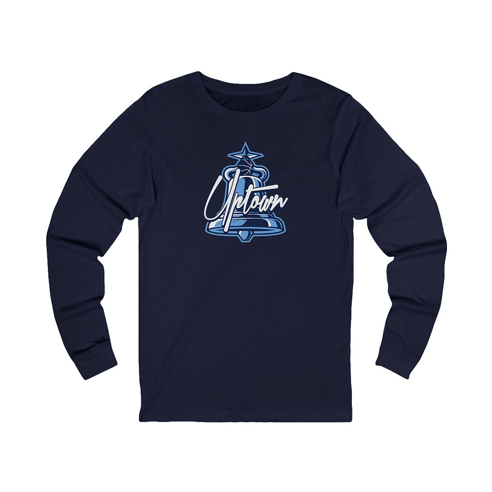 Thumbnail: Uptown Unisex Long Sleeve Tee - Casual Stylish Tee for Everyday Wear