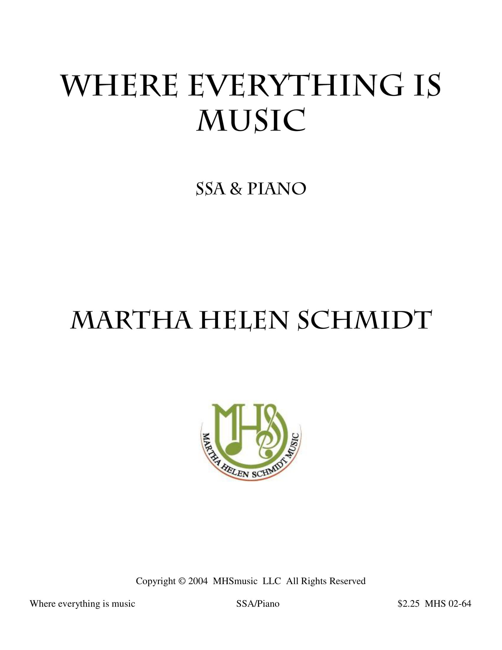 Where everything is music