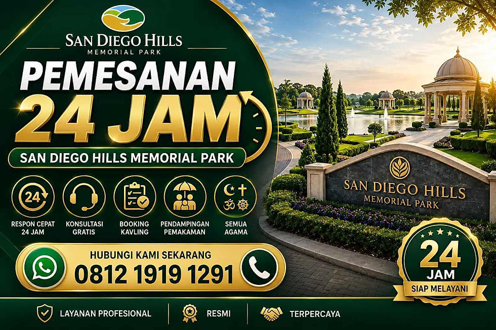 Gambar Layanan pemesanan san diego hills karawang 24 jam