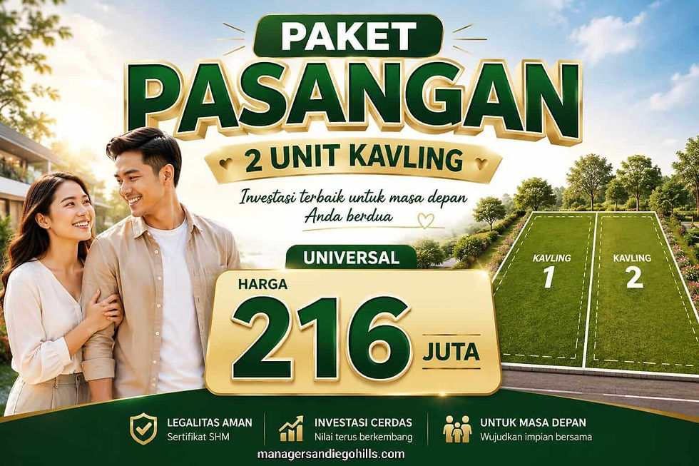 harga Paket kristen san diego hills 2026