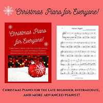 Christmas Piano for Everyone, Book on Amazon