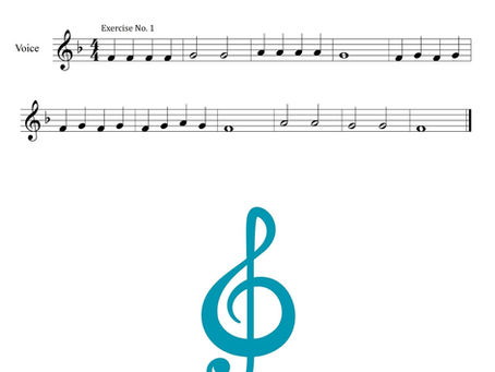 "Little Vocal Exercise in F Major" (FREE PDF for No. 1)