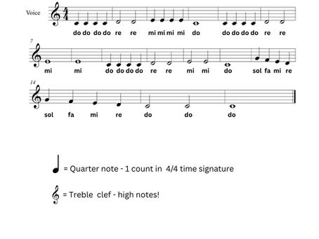 "A Little Vocal Warm Up No. 18"