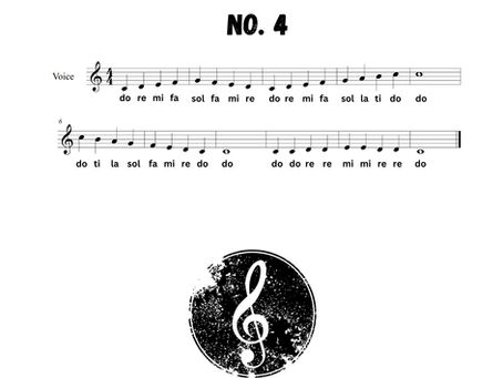 "A Little Vocal Warm Up" No. 4 (FREE PDF) Singing a Scale!