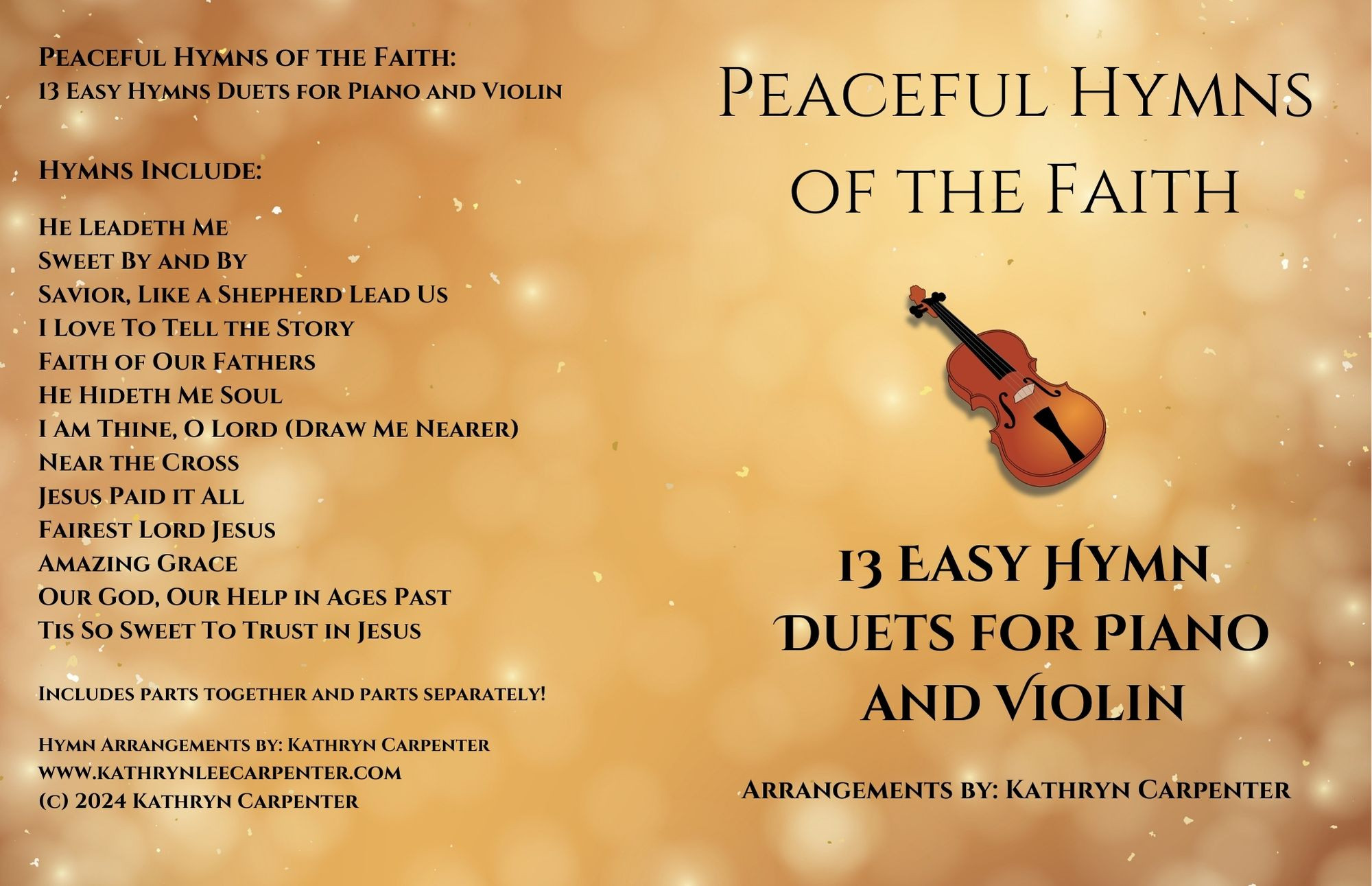Easy Violin Hymns | Kathryn Carpenter