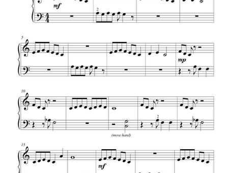 "Beach Ball Boogie" (FREE PDF) Easy Piano!