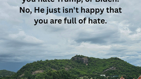 He Said "Love Your Enemy", Not Hate Them