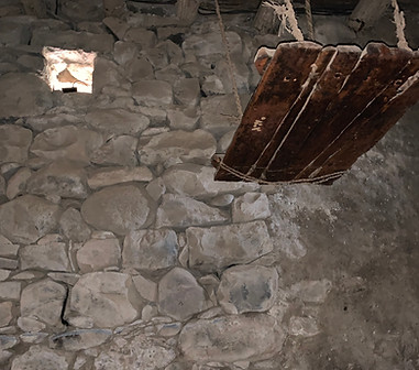 Food in Rabbi Abun's home was kept above ground level to prevent it being shared by rodents.