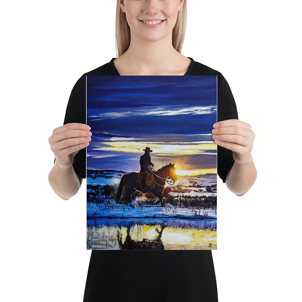 Thumbnail: "Evening Reflections" Print