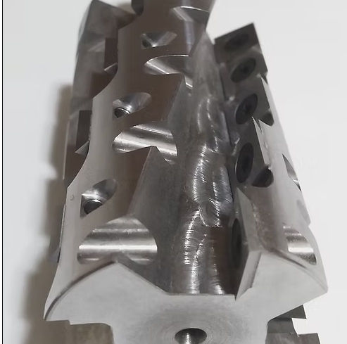 Thumbnail: Jointer/milling CNC bit with carbide inserts
