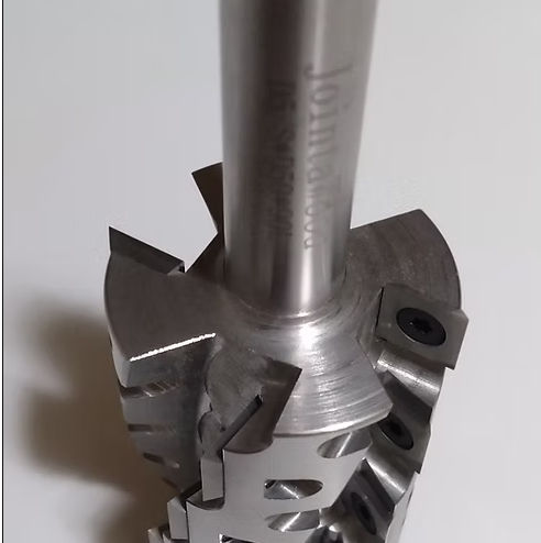 Thumbnail: Jointer/milling CNC bit with carbide inserts