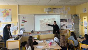 Taverny : à l'école Pasteur pour le Parlement des Enfants