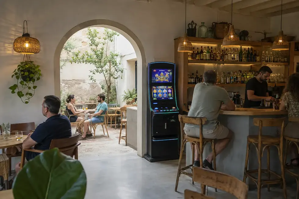 Máquinas tragaperras para bares en Palma