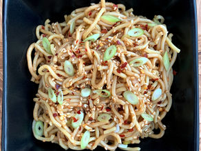 Cold Sesame-Ginger Noodles